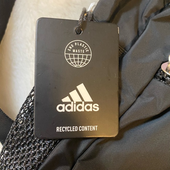Adidas Black Backpack with Rainbow/Holo Logo - Picture 8 of 9
